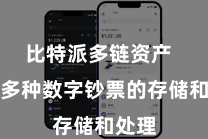 比特派多链资产  守旧多种数字钞票的存储和处理